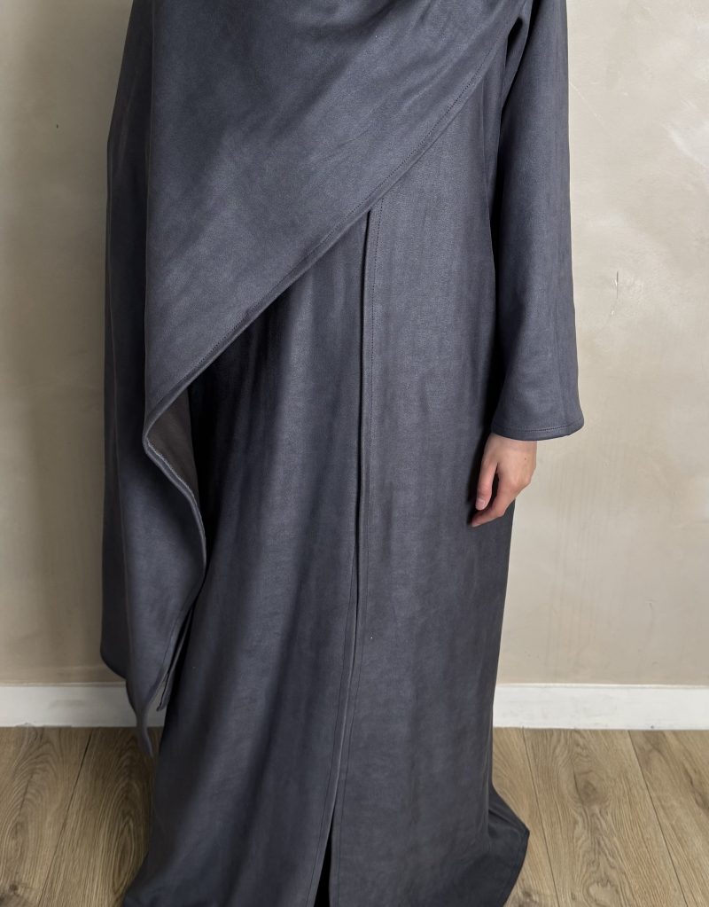 GREY CLOAK ABAYA