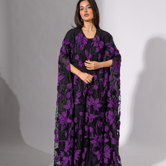 SIENNA PURPLE CAPE