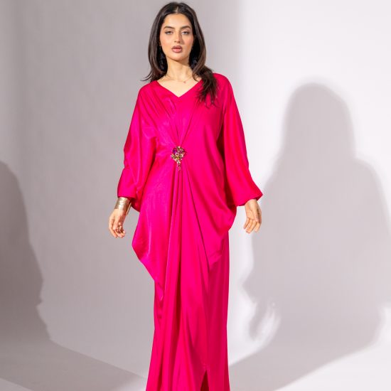 FUCHSIA KAFTAN